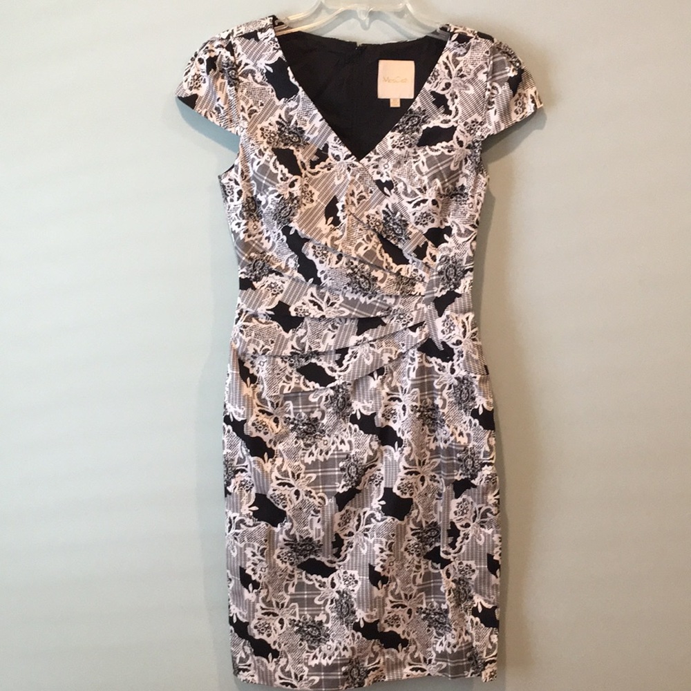 XS gorgeous black and white ModCloth Dress, NW